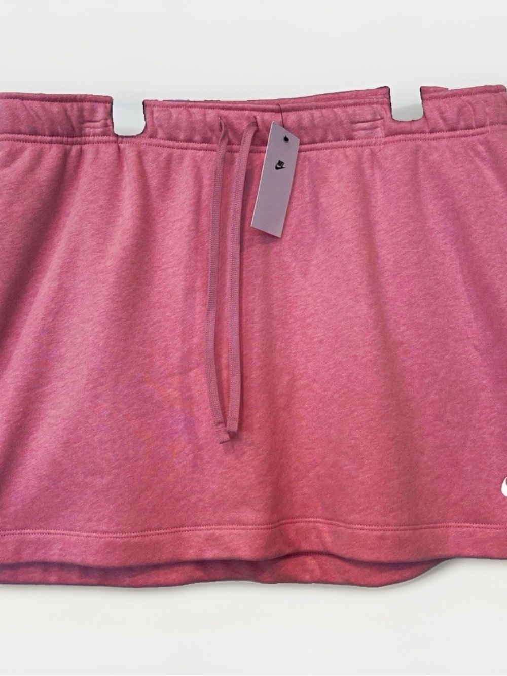 Nike Sportswear Club Fleece Mid-Rise Skirt Women's XL NWT Pink